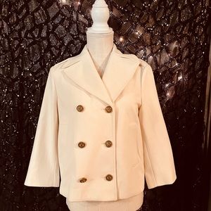 Red Valentino Short Wool Coat